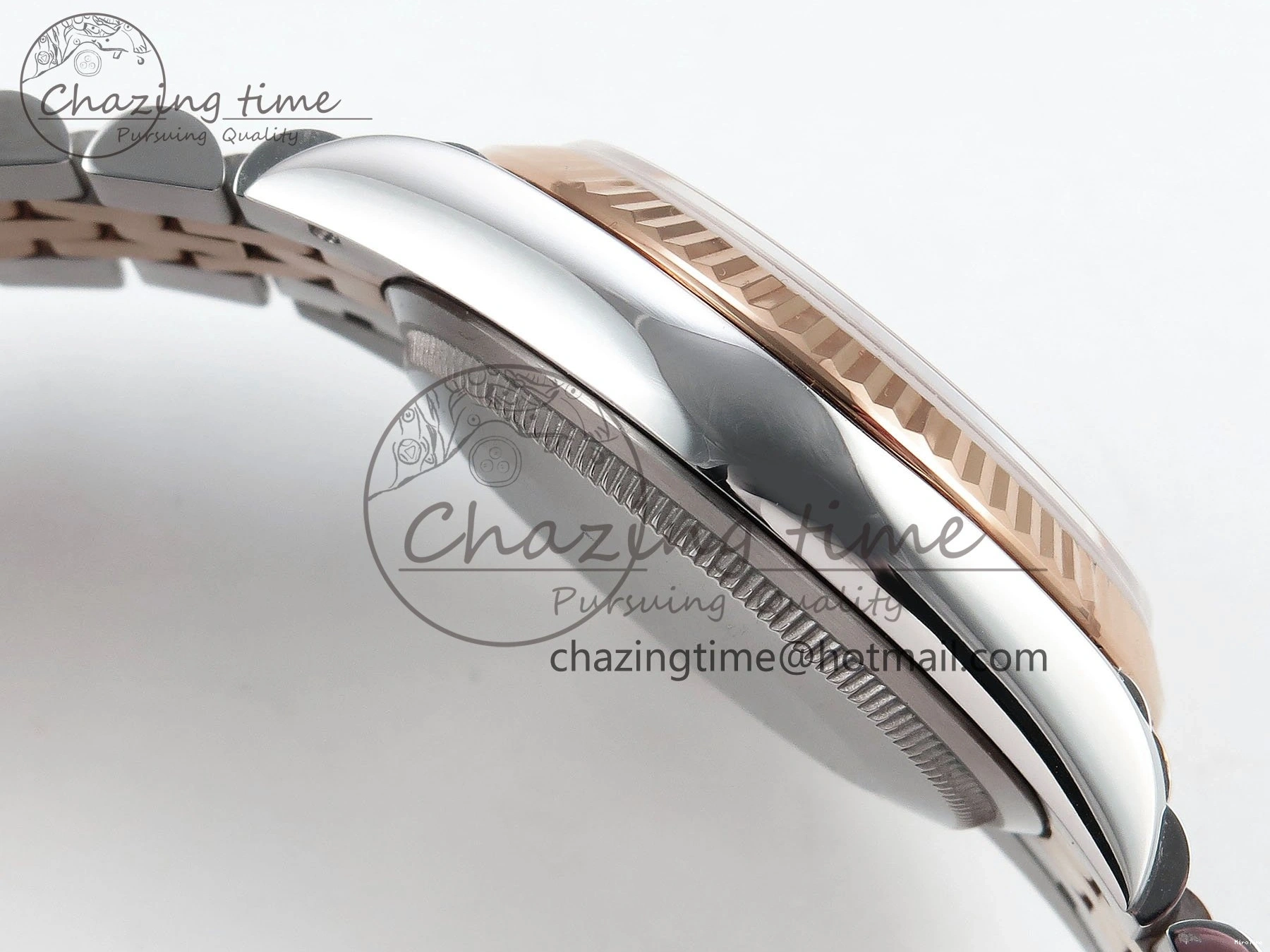 MiroTime 1222 DateJust 36 126231 APF 1:1 Best Edition 904L Steel White Sitck Dial on SS RG Jubilee Bracelet VR OnTrend 1589